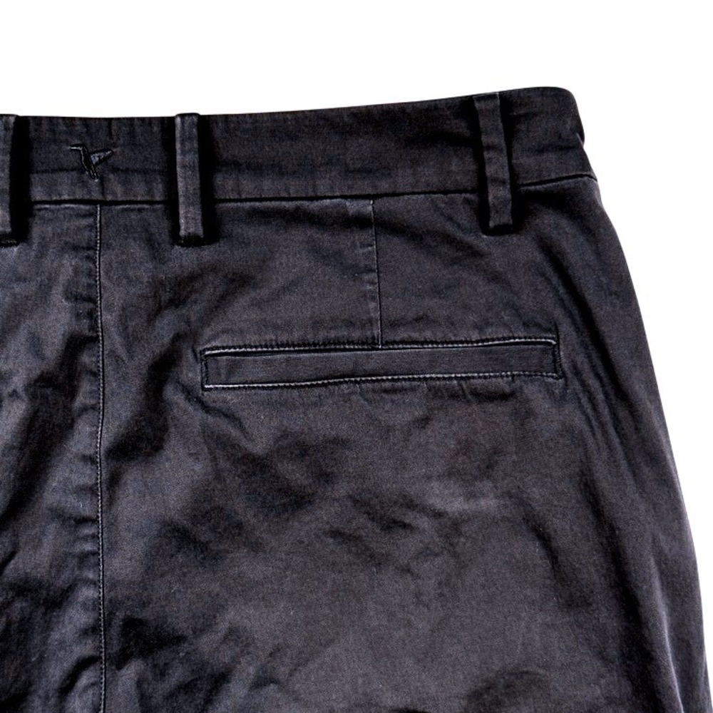 Birddogs Lined Khaki Pants Charcoal/Blk Stretch Chino Commuter Golf Mens 34x30